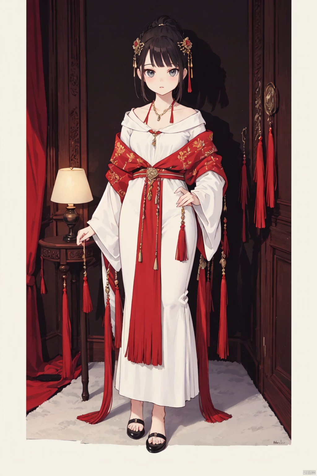  Bestquality,8k,(((masterpiece))),((bestquality)),(full_body:1.2), tassel
