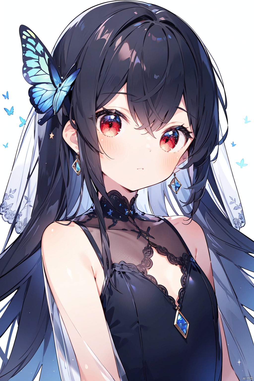 1girl,  solo,  jewelry by 叫我浅笑大人就好了 on Tensor.Art