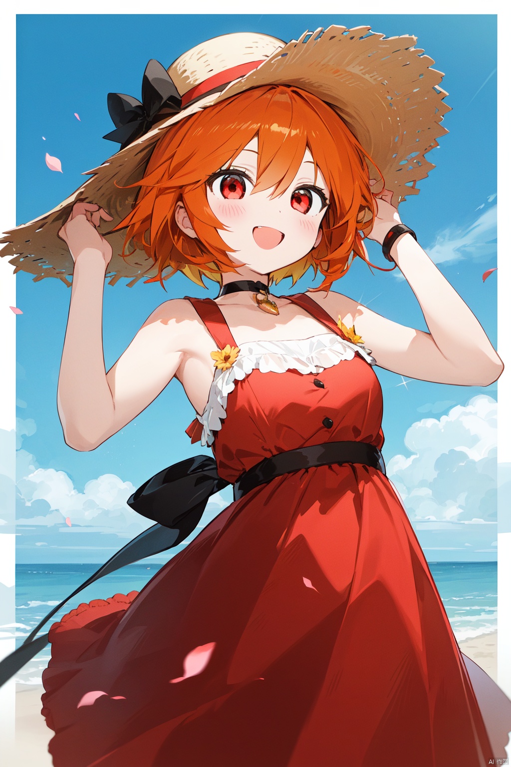 1girl,  solo,  ribbon by 叫我浅笑大人就好了 on Tensor.Art