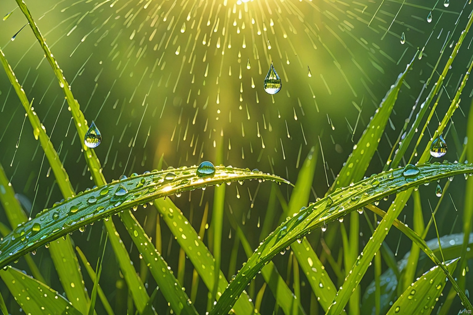  (

Rain and dew                     

:) 

Natural light
Daytime sunlight
Representative,boutique, Masterpiece, 
High Quality, Best Quality, 
4K, 8K,Ultra HD,high res, 
Full Detail,Exquisite Detail, Super Detail, 
