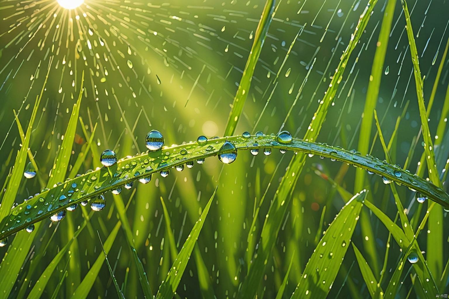  (

Rain and dew                     

:) 

Natural light
Daytime sunlight
Representative,boutique, Masterpiece, 
High Quality, Best Quality, 
4K, 8K,Ultra HD,high res, 
Full Detail,Exquisite Detail, Super Detail, 
