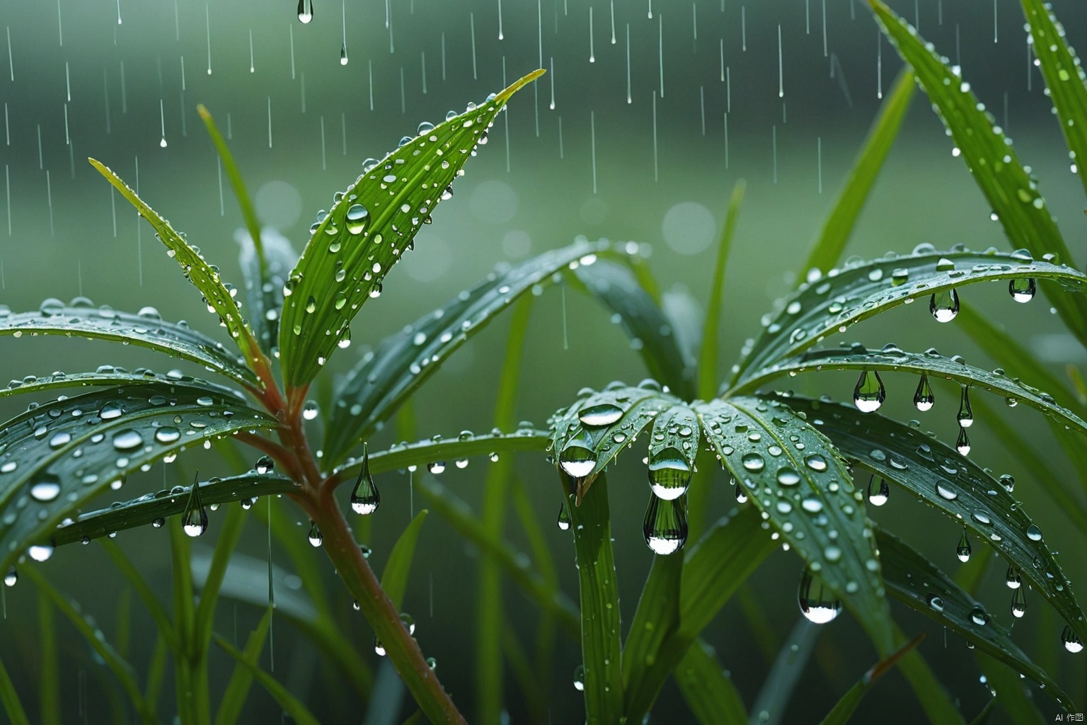 Rain and dew 