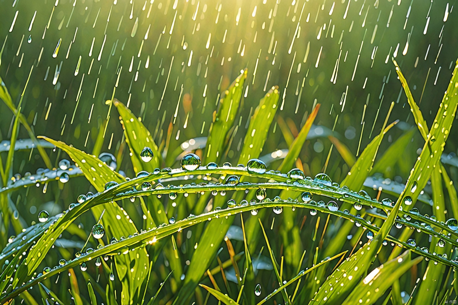  (

Rain and dew                     

:) 

Natural light
Daytime sunlight
Representative,boutique, Masterpiece, 
High Quality, Best Quality, 
4K, 8K,Ultra HD,high res, 
Full Detail,Exquisite Detail, Super Detail, 
