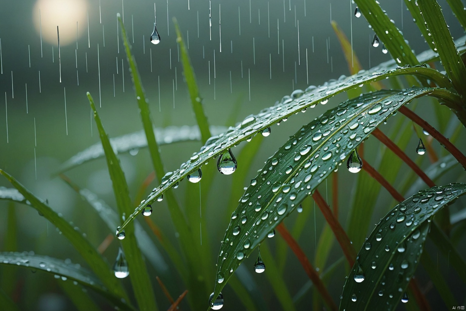 Rain and dew 