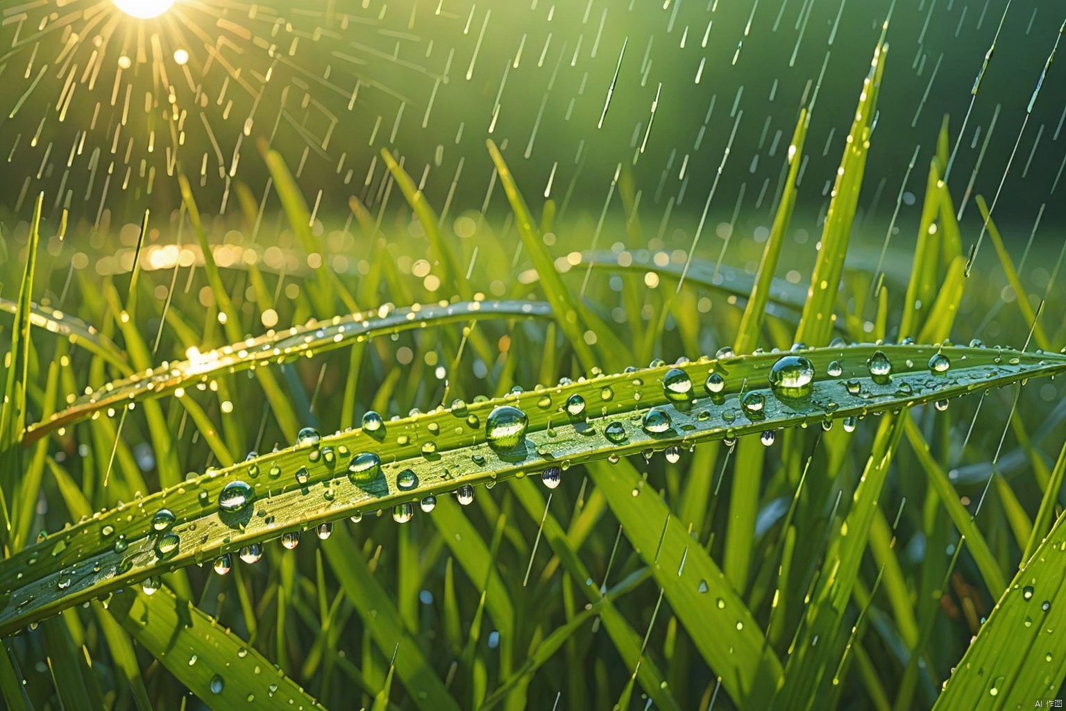  (

Rain and dew                     

:) 

Natural light
Daytime sunlight
Representative,boutique, Masterpiece, 
High Quality, Best Quality, 
4K, 8K,Ultra HD,high res, 
Full Detail,Exquisite Detail, Super Detail, 

