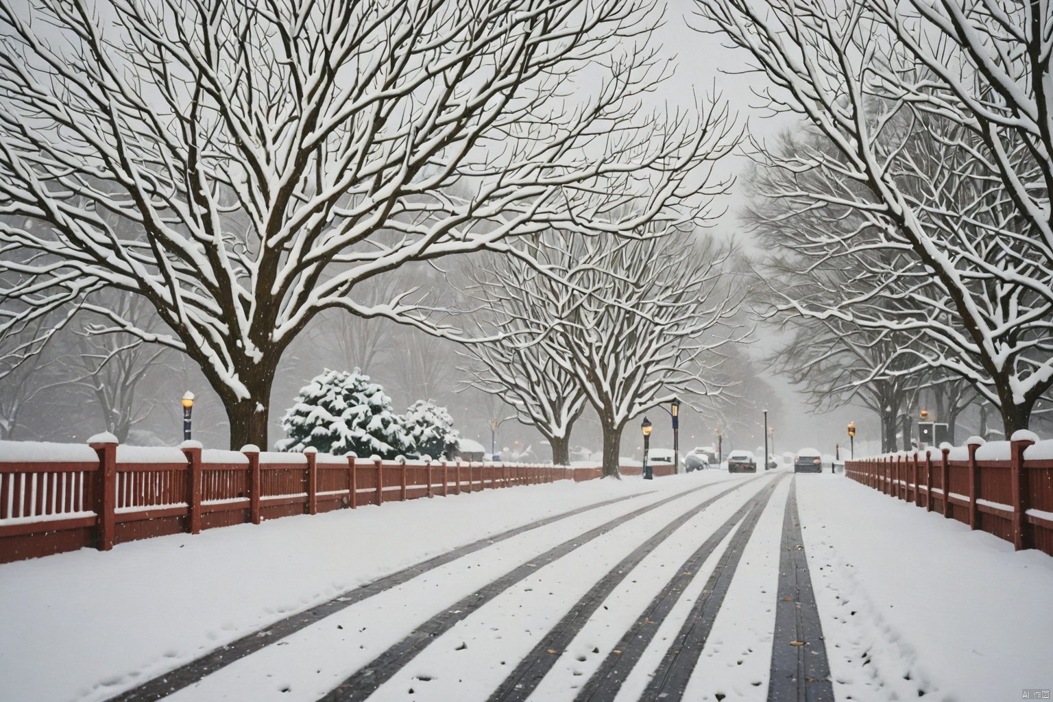 snowy day                      
