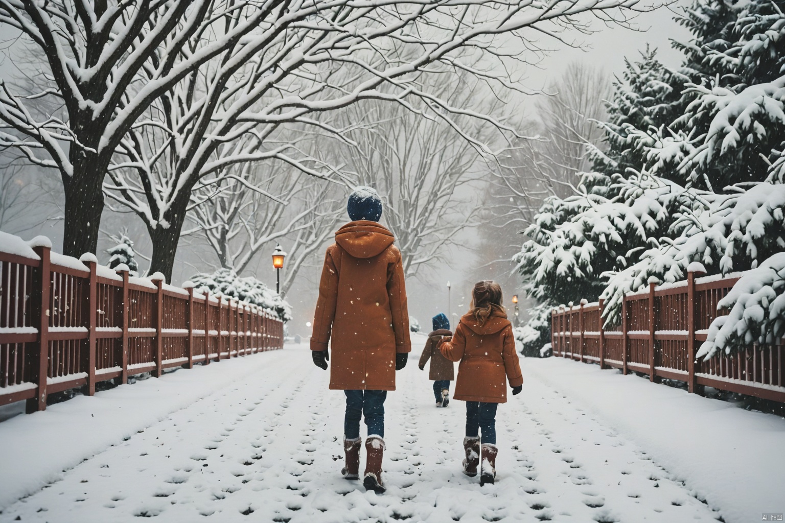 snowy day                      
