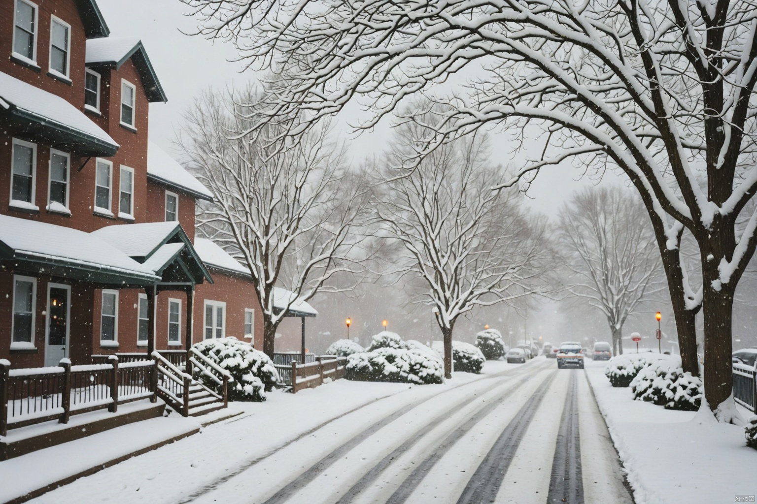 snowy day                      
