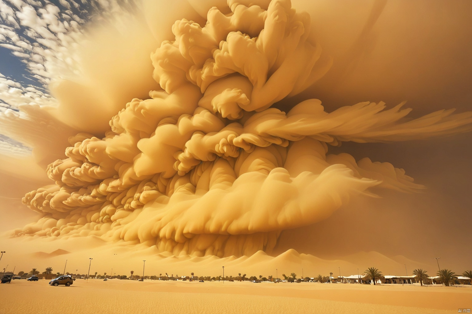 Sandstorm Sky                      
