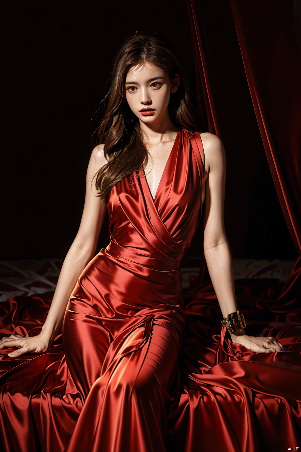  absurdres,incredibly absurdres,reality,realistic,,(solo:1.2), silk cloth