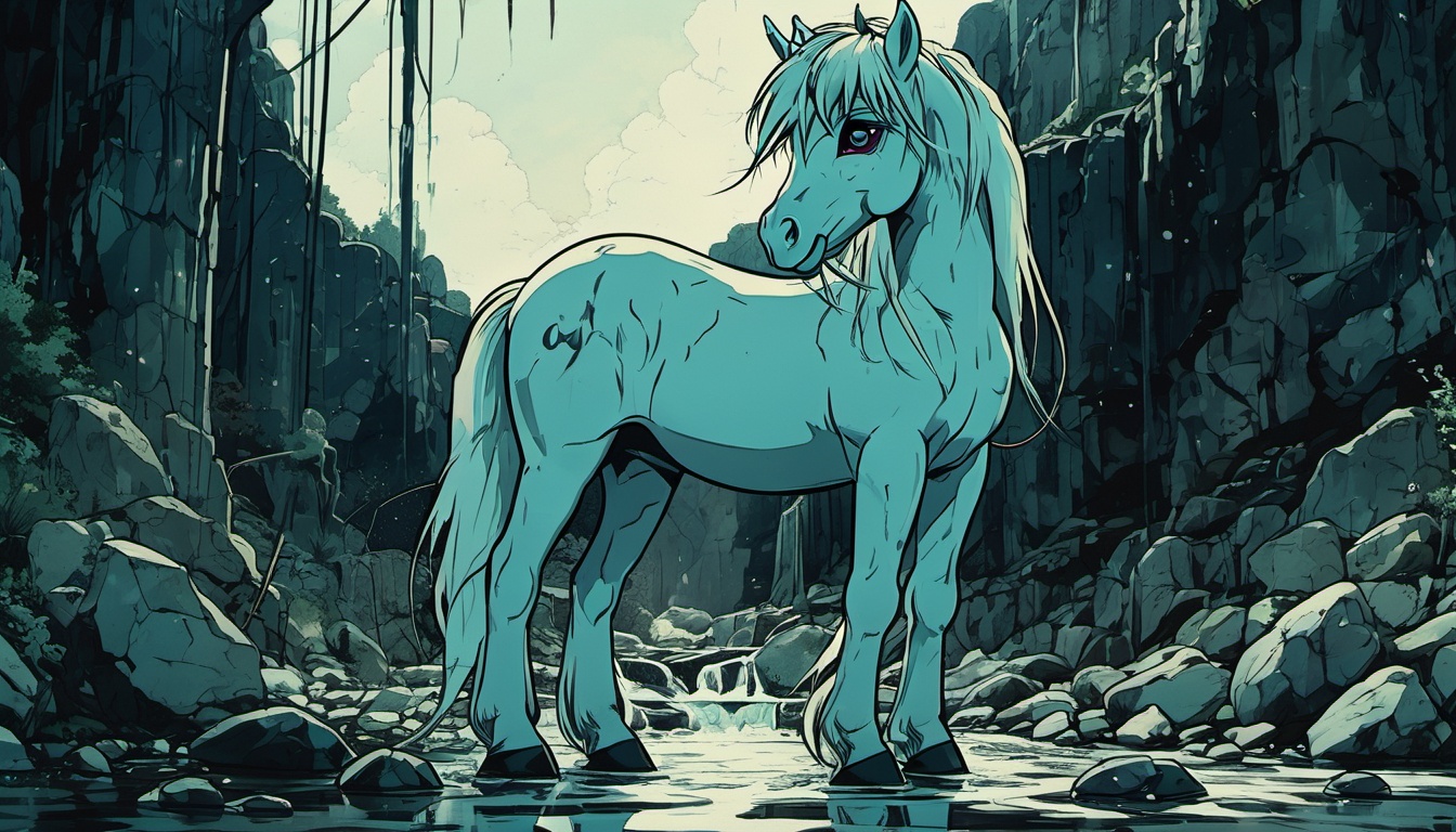 impactful paint of My Little Pony cartoon ,  highly detailed,  8k on Tensor.Art