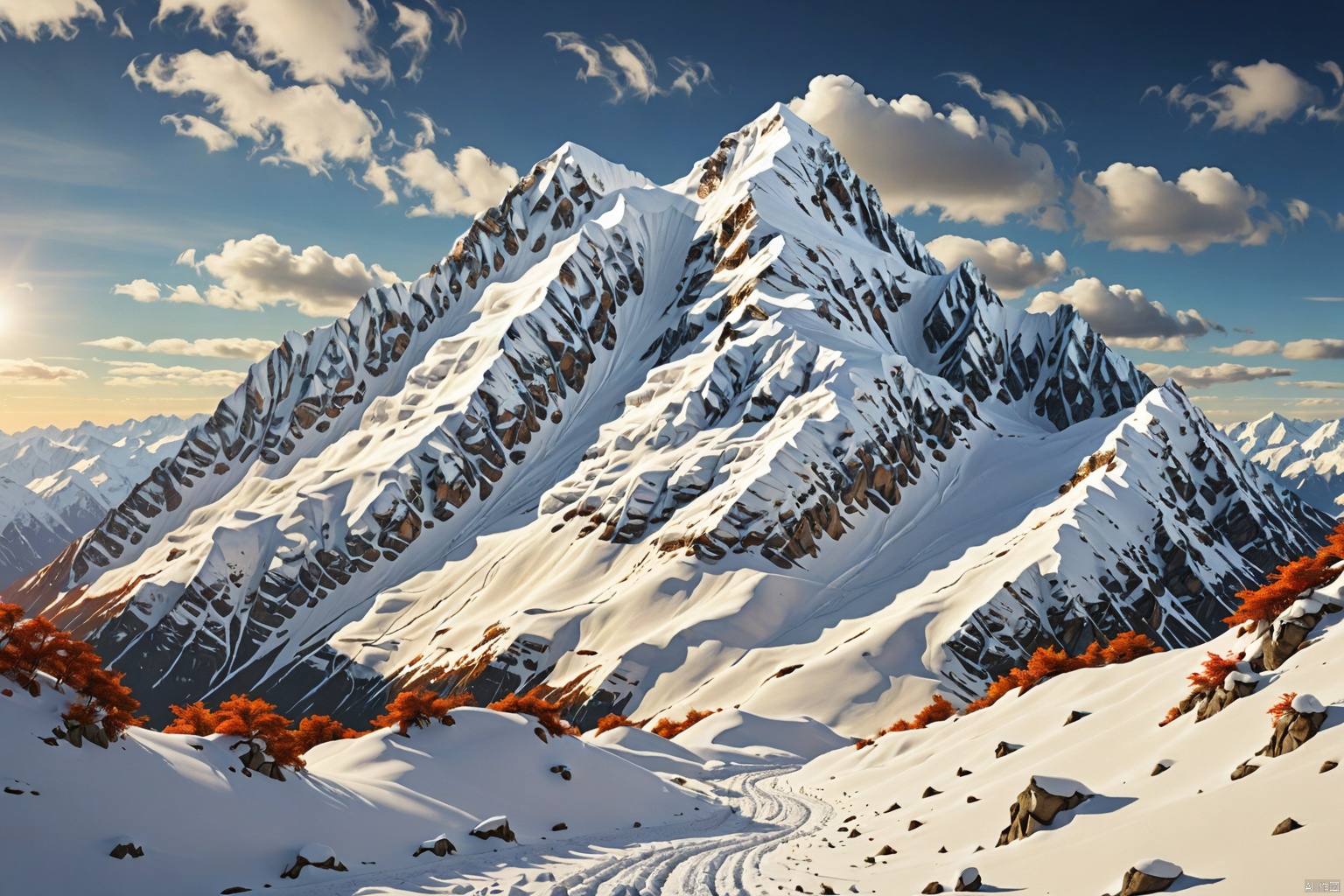 Snow Mountain , 

