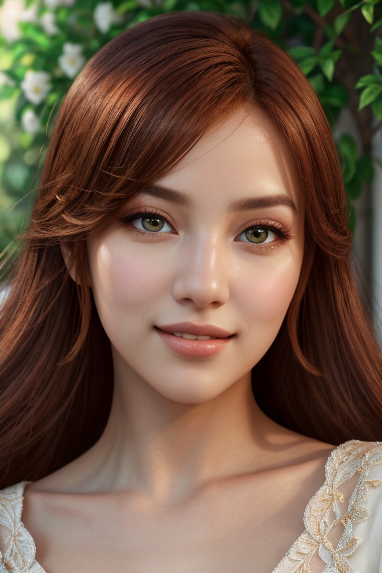 ultra-detailed,  beautiful,  Tatar red-haired girl by Ai Art Vision on Tensor.Art