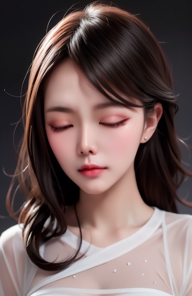 1 lady with beautiful face,  ,  charming on Tensor.Art