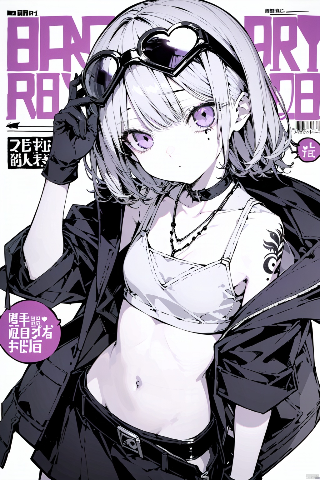 1girl,  bangs,  belt on Tensor.Art