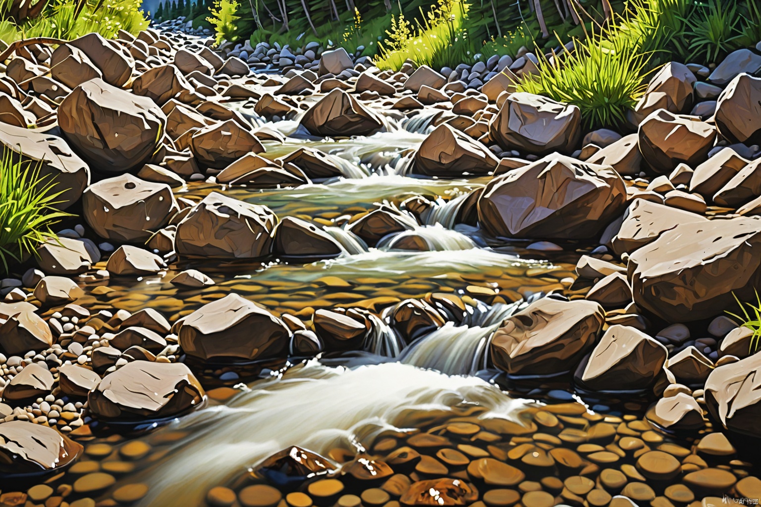 Mountain stream,