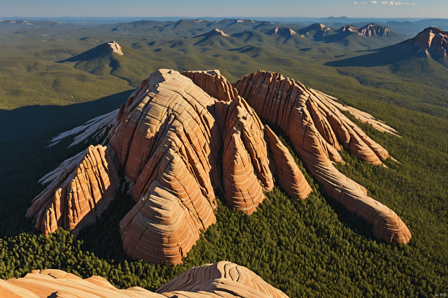 Sandstone Mountain,
