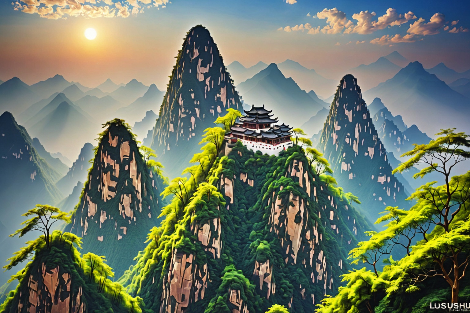 Liushui Mountain, 