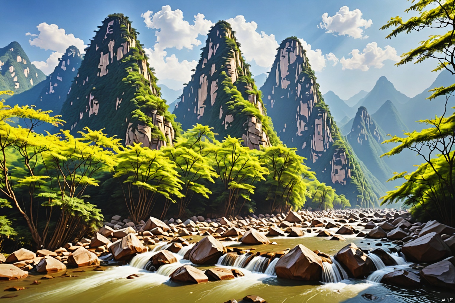 Liushui Mountain, 