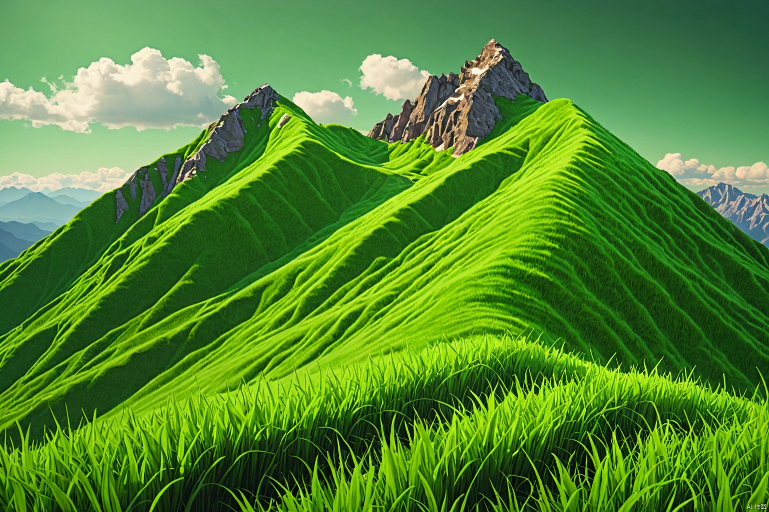 Green Grass Mountain,