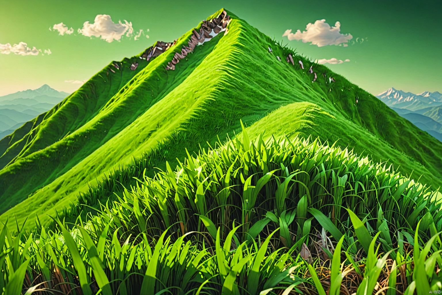 Green Grass Mountain,