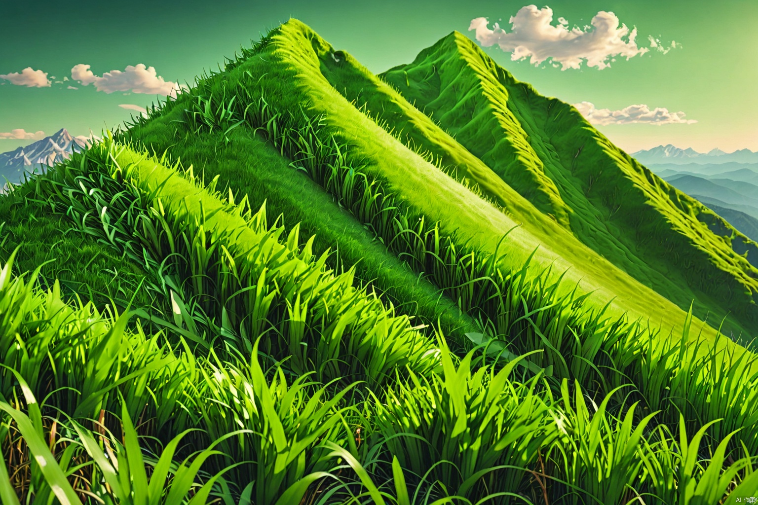 Green Grass Mountain,