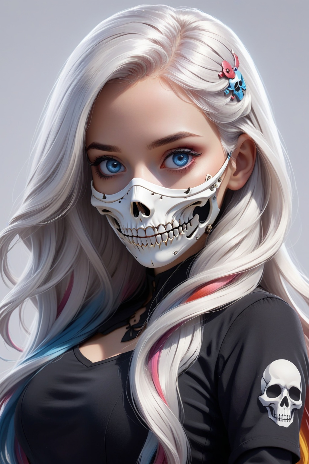 1girl,  solo,  long hair on Tensor.Art