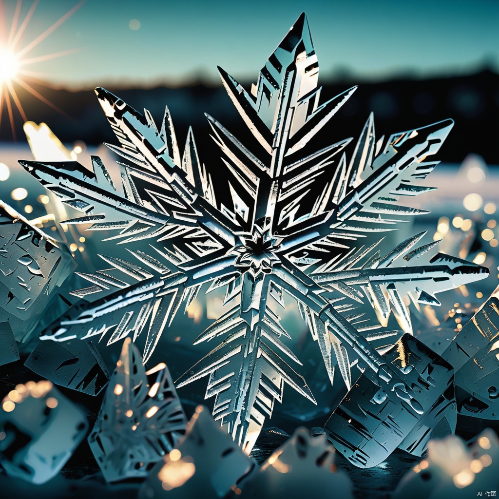 Ice crystal 