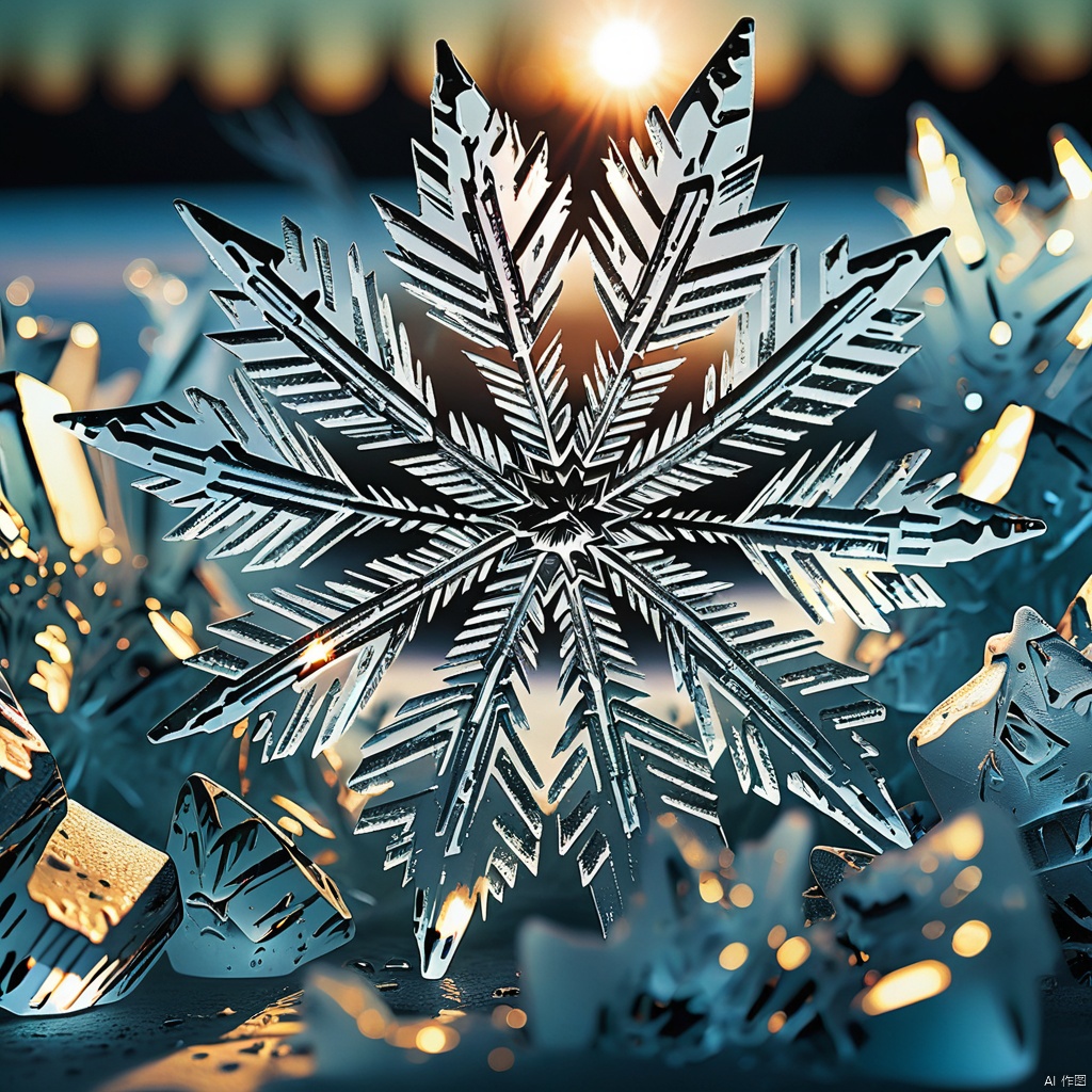 Ice crystal 