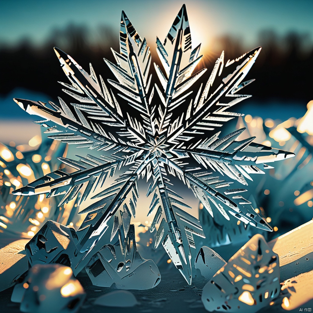 Ice crystal 