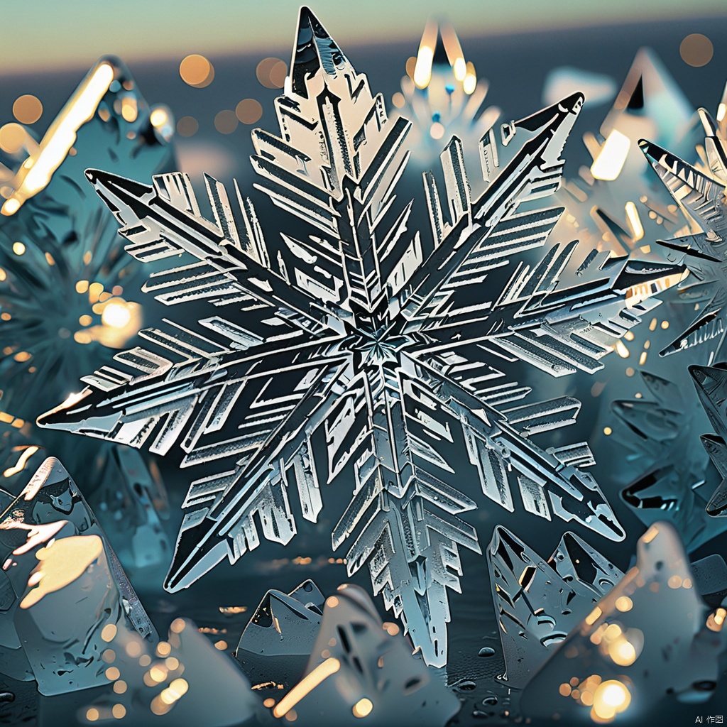 Ice crystal 