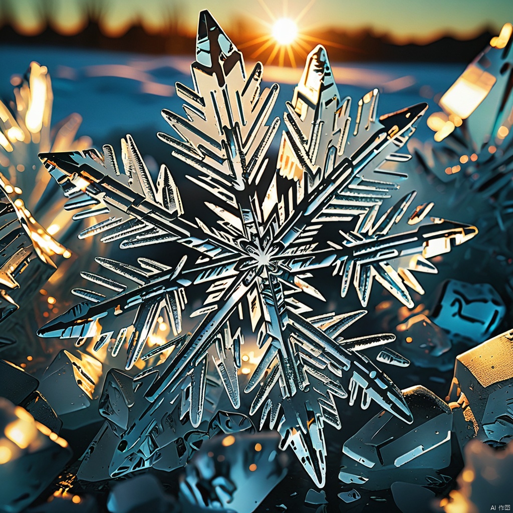 Ice crystal 