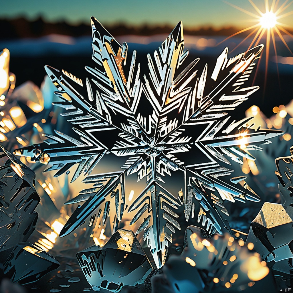 Ice crystal 