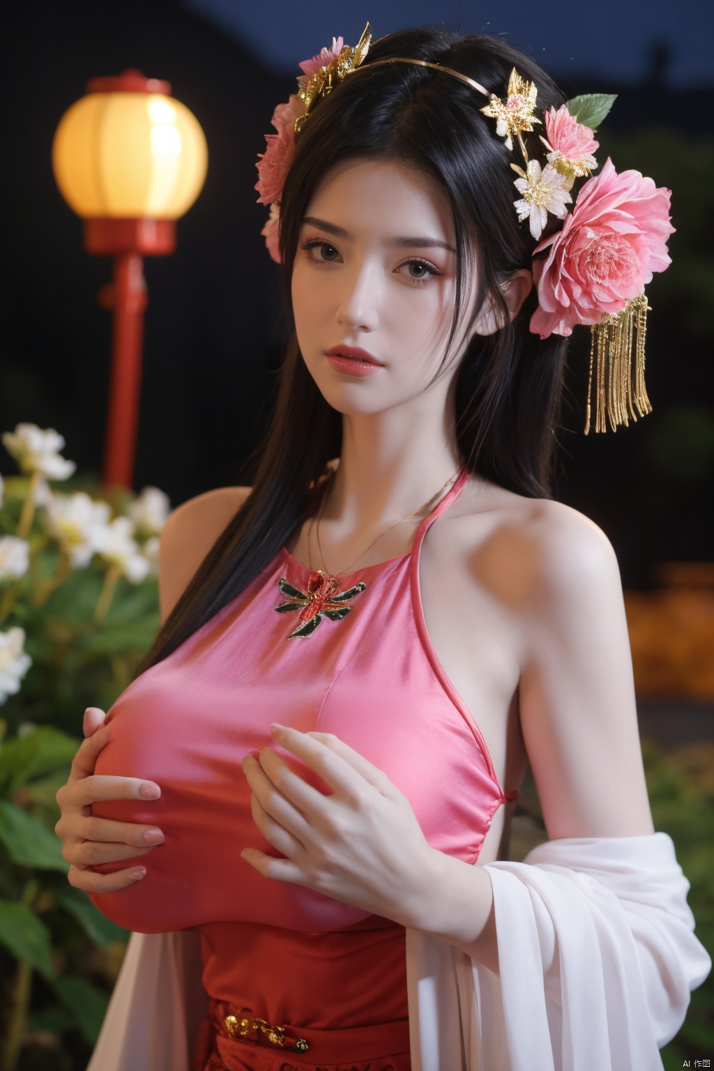1girl,  navel,  solo on Tensor.Art