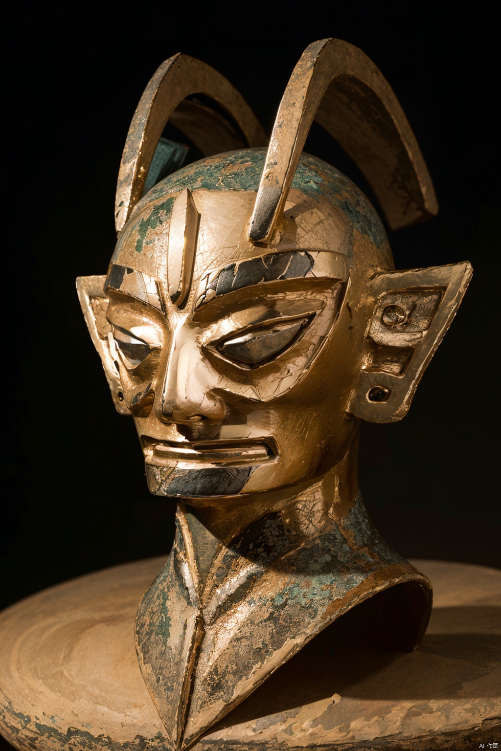 masterpiece,best quality,8K,HDR,RAW,looking at viewer,gjbz,bronze ware,