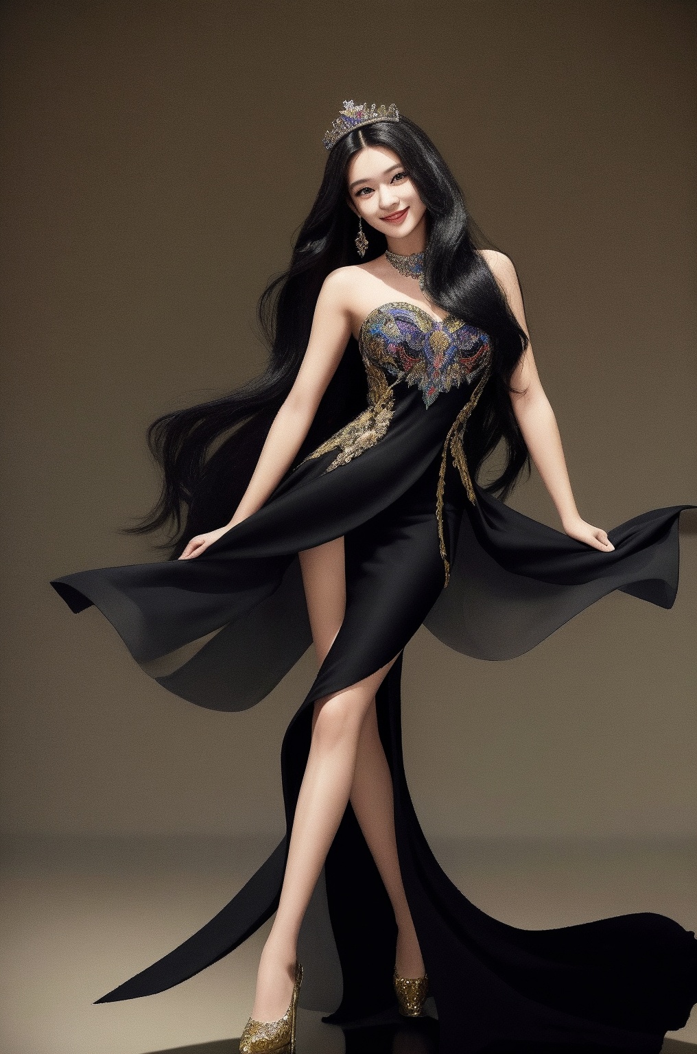 (masterpiece),  1girl,  long hair on Tensor.Art