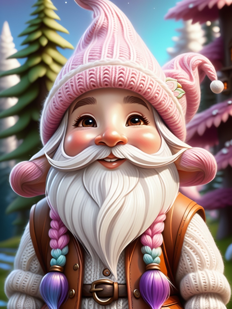 Enchanted gnome,  adorable,  happy on Tensor.Art
