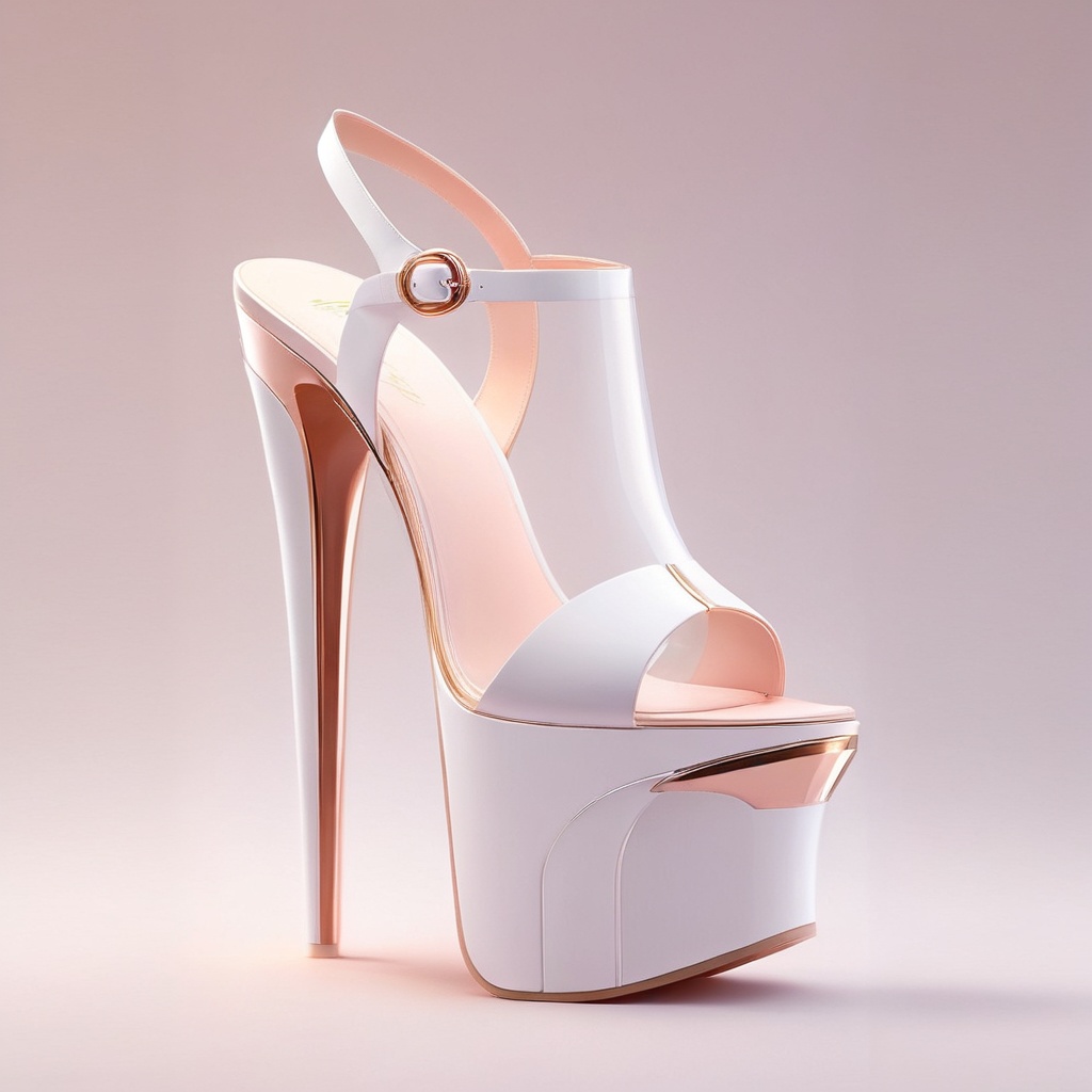 (Platform High Heels),  Platform high heel shoe,  that defies convention with its innovative: design. Super sexy High Heel...