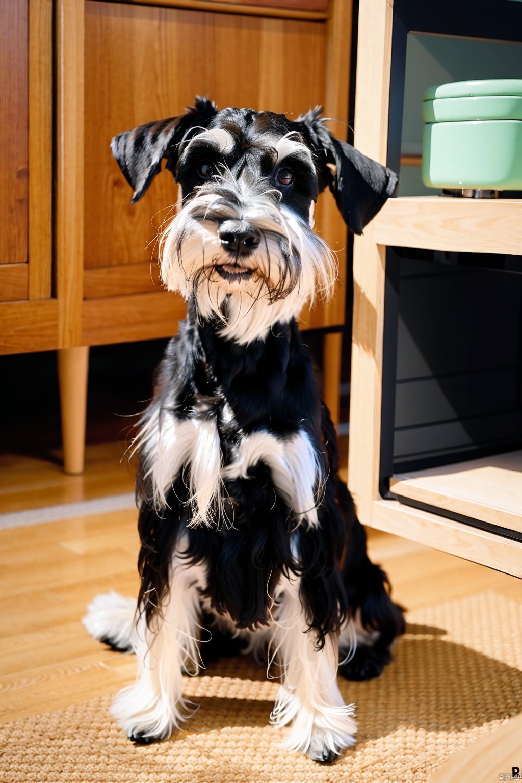  absurdres,incredibly absurdres,reality,realistic, Dog_Standard Schnauzer