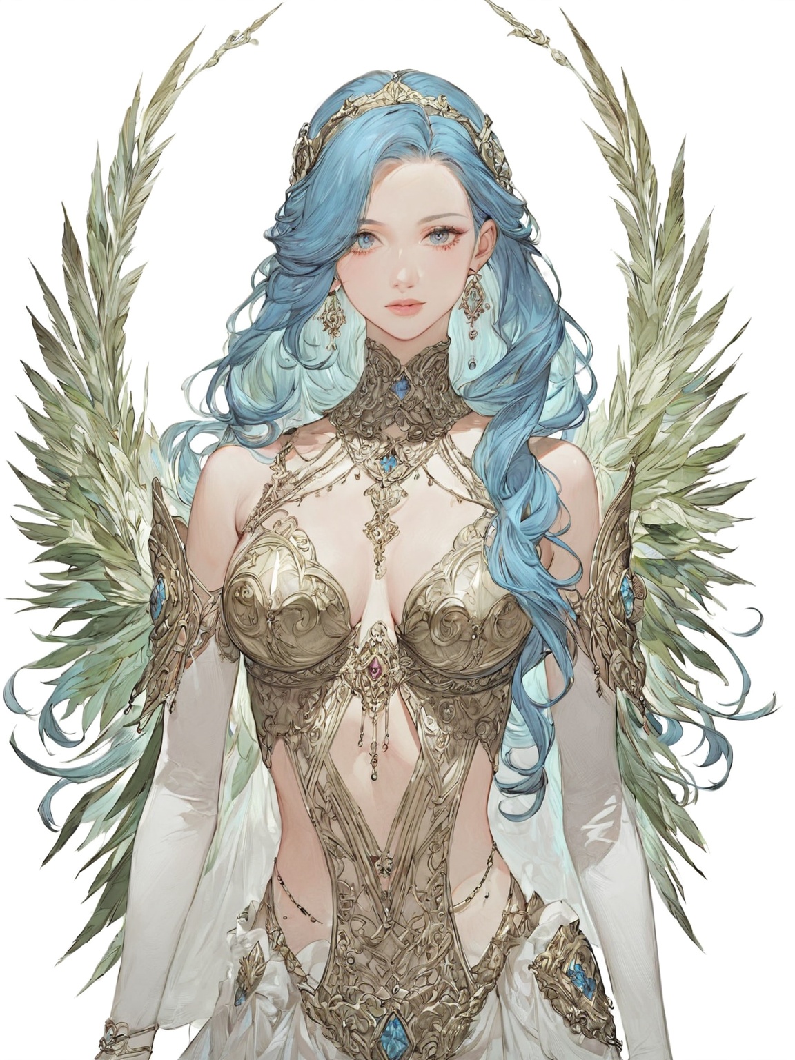 score_9,score_8_up,score_7_up, masterpiece, best quality, detailmaster2, 8k, 8k UHD, ultra detailed, ultra-high resolution, ultra-high definition, highres
,//Character, 1girl, solo
,//Fashion, 
,//Background, white_background
,//Others, ,Expressiveh,
long hair, blue hair,