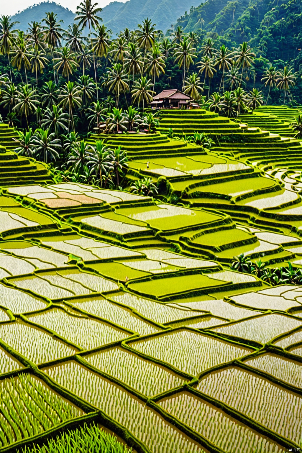 Rice paddies ,