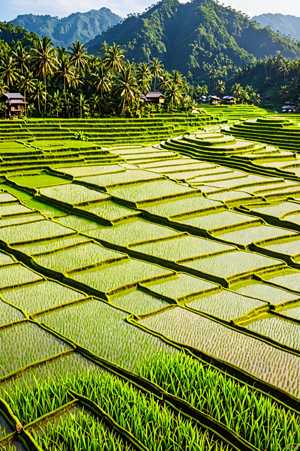 Rice paddies ,