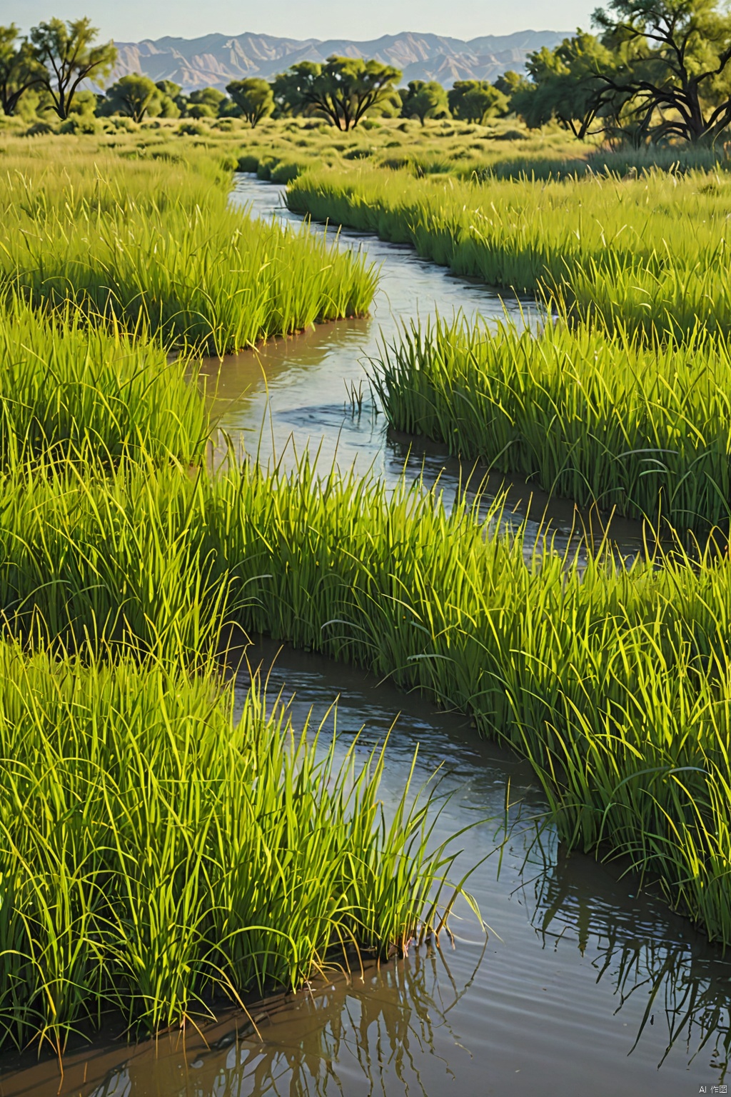 Riparian grassland ,