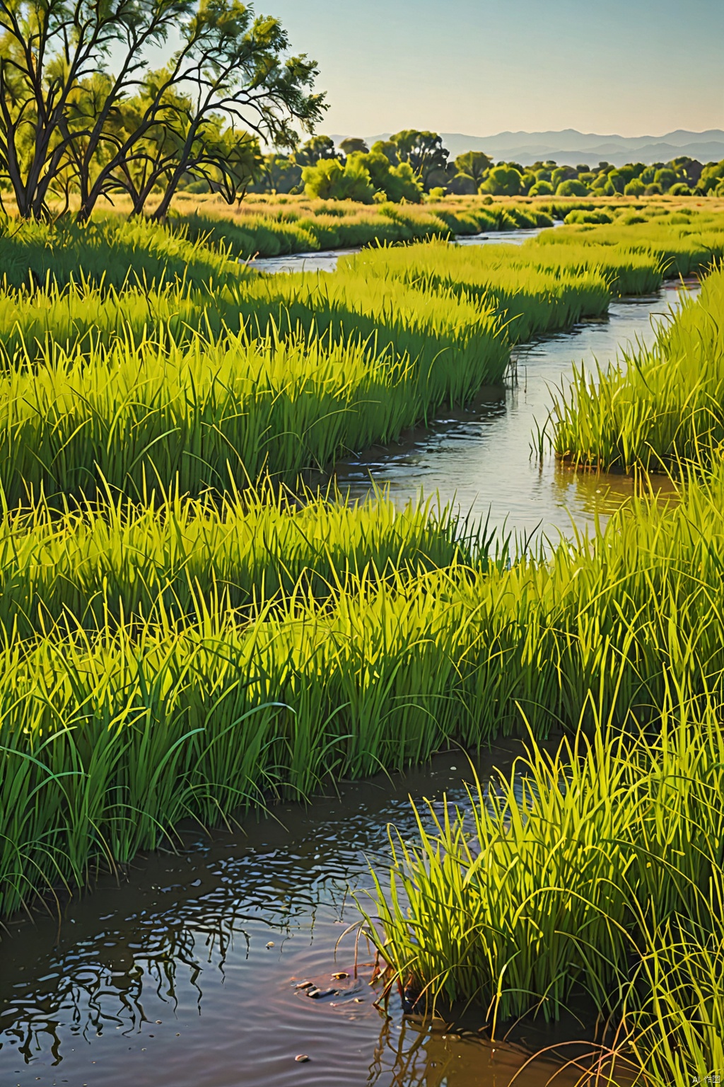 Riparian grassland ,