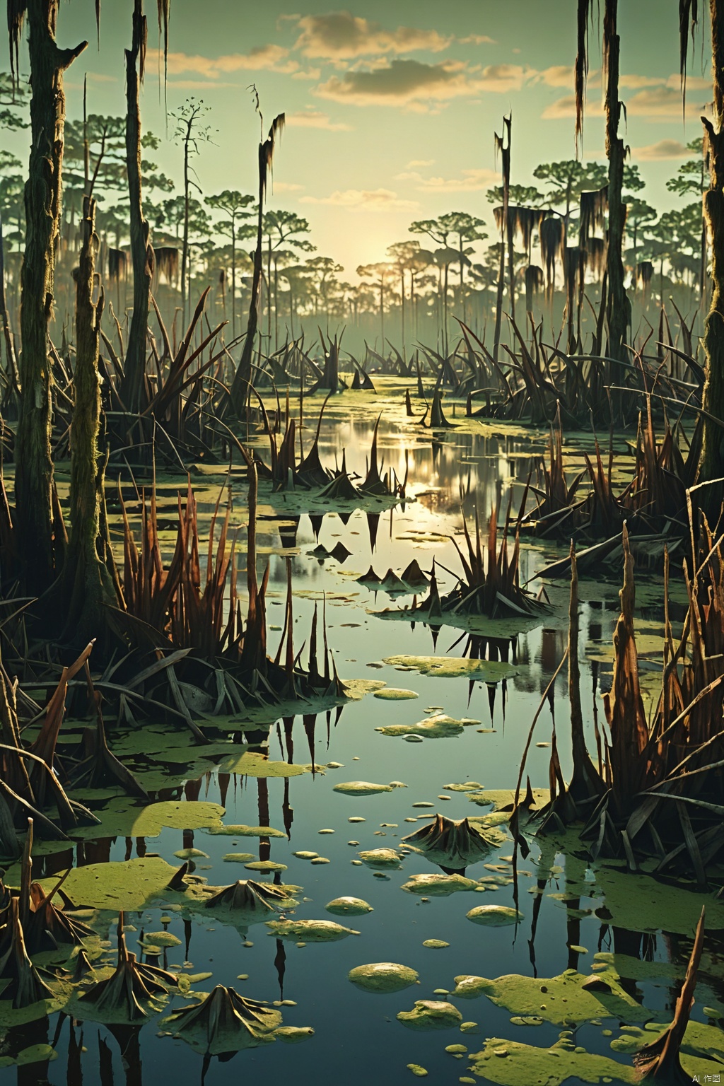 Swamp land,