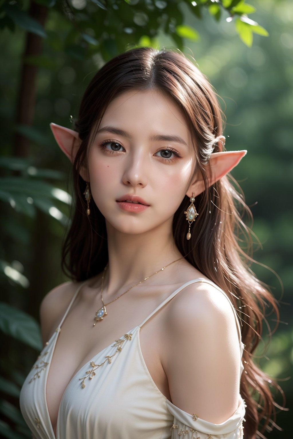 elf portrait,  enchanting beauty,  fantasy on Tensor.Art