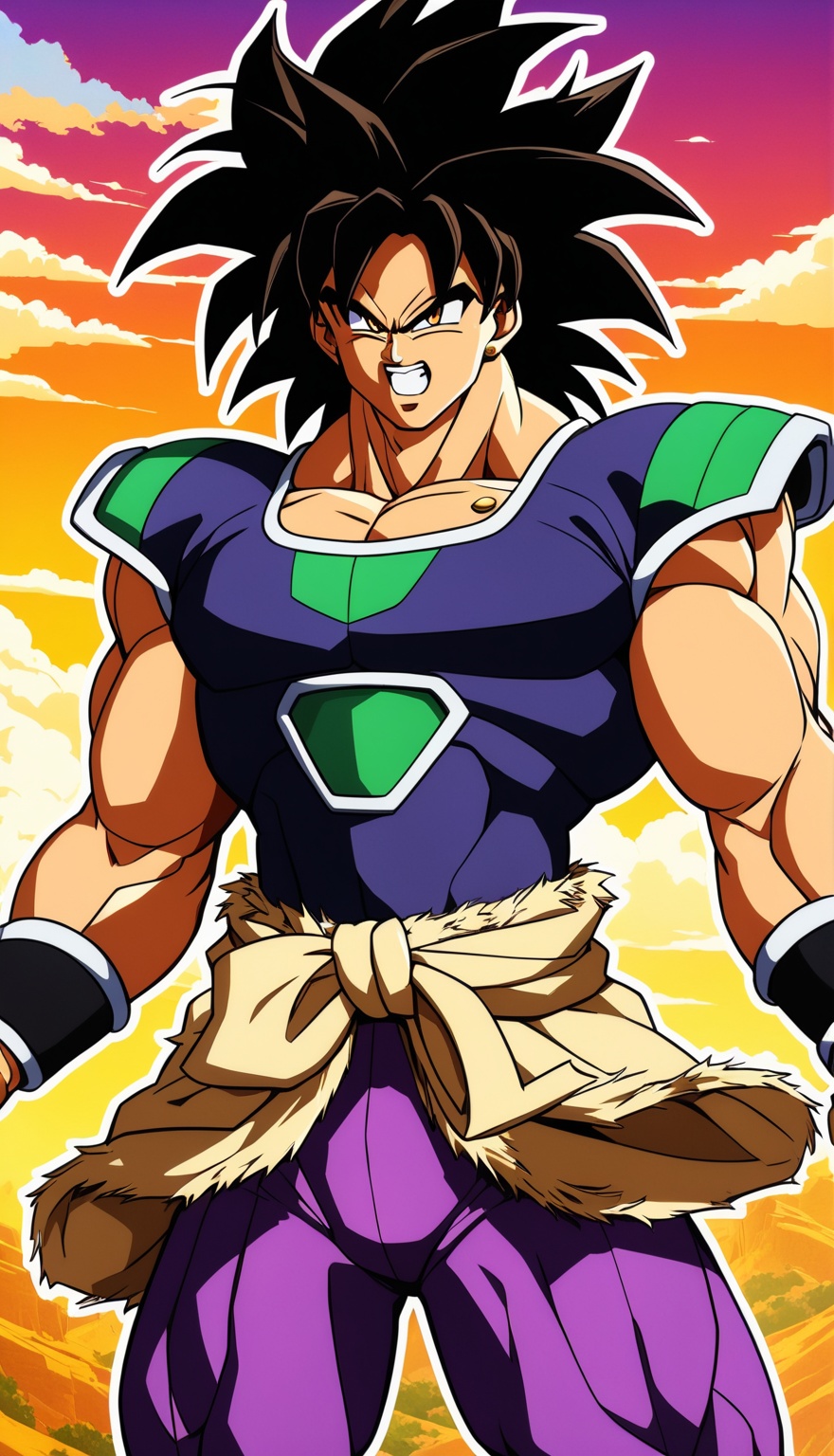 1boy,  Broly,  solo on Tensor.Art
