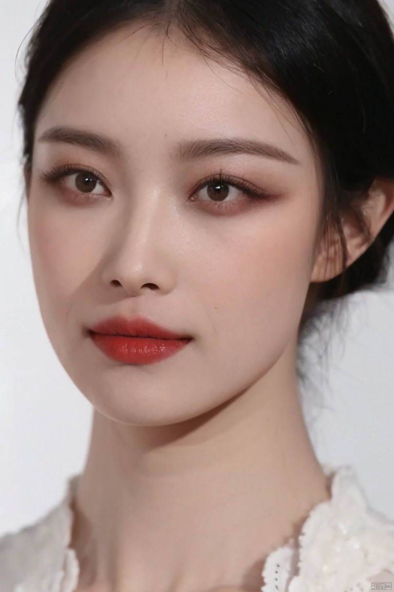  Surrealist beauty photo, a beautiful woman wearing complex and detailed colored clothes and future jewelry, low cut.,