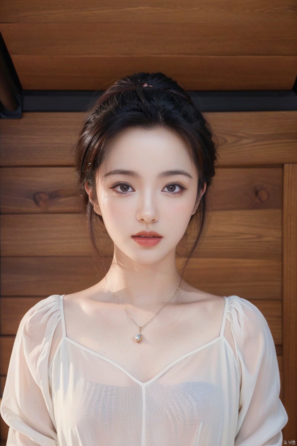  1girl,beautiful girl,looking at viewer,(best quality, masterpiece, ultra-high resolution, 8K, HDR, UHD, 64K, official art),photo,Ultra-realistic,full frontal,upper body,