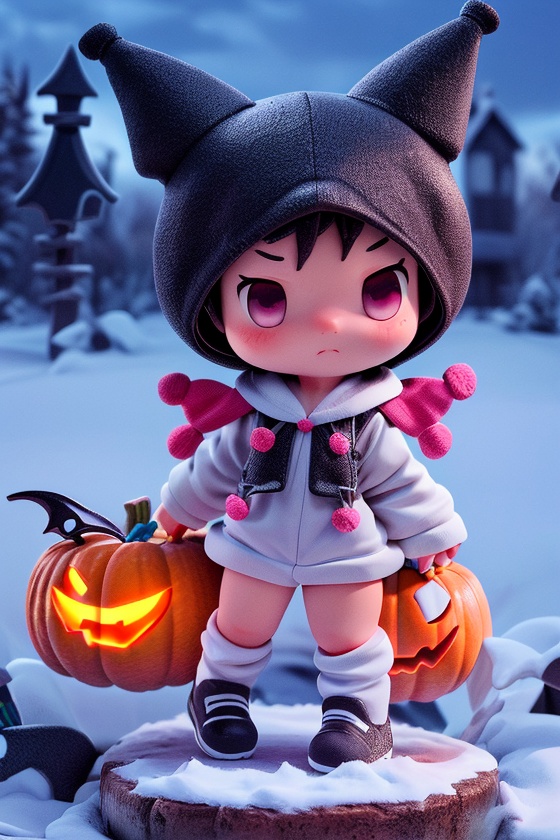 kuromi,  solo,  (solo) on Tensor.Art